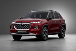 Maruti Suzuki Grand Vitara Color Midnight Black   Opulent Red (dual Tone)